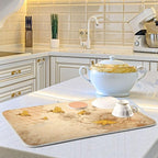 Super Absorbent Dish Drying Mat, Microfiber Fast-Drying Dish Mat, Kitchen Dish - Image 6