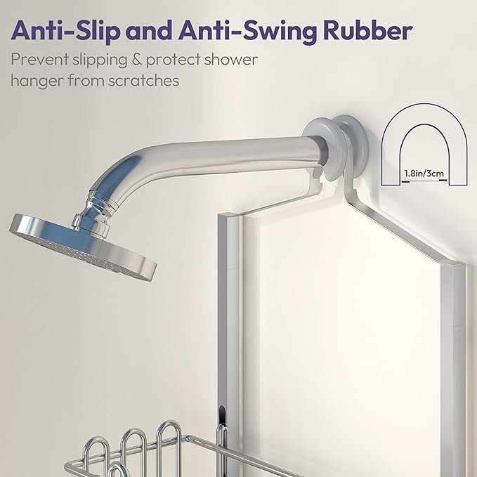 SWTYMIKI Shower Caddy Hanging Organizer - Image 4