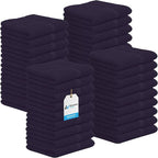 Avalon Towels Cotton Washcloths – Size 12x12 Inches, 100% Ring Spun Cotton by AvalonTowels