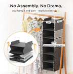 Extra Deep Hanging Closet Organizer - Image 4