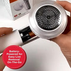 SINGER Compact Fabric Shaver and Lint Remover | Portable, Battery Operated - Image 7