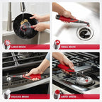 Rubbermaid Reveal Power Scrubber 18-Piece Kit, Cordless Electric Battery - Image 7