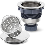 BOTEMY Stainless Steel Sink Drain Strainer 3-1/2 Inch Kitchen Sink Drain by BOTEMY