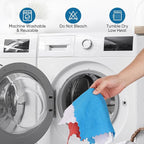 Orighty Microfiber Cleaning Cloths, 75 Sheets Shop Towels, Reusable Paper - Image 3