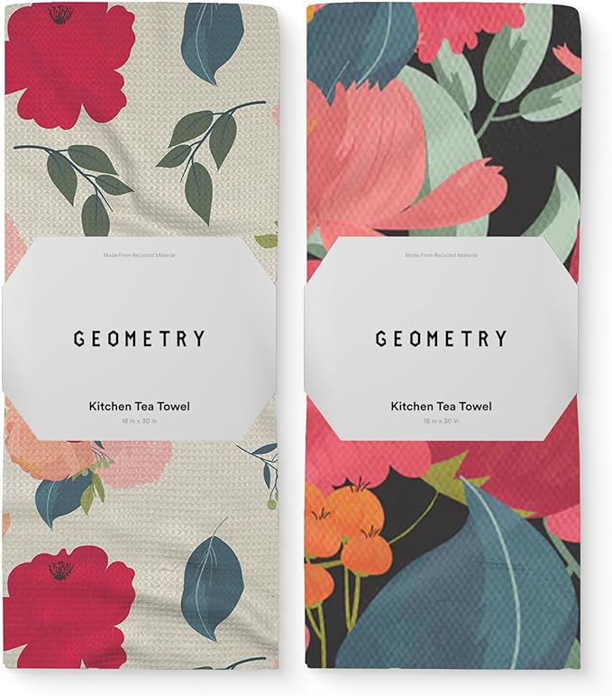GEOMETRY Kitchen Tea Towels by GEOMETRY