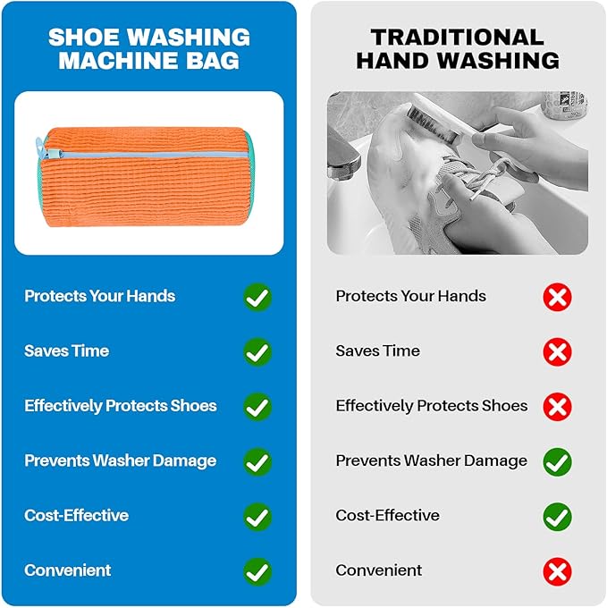 Shoe Washing Machine Bag: Laundry Shoe Bag - Image 5