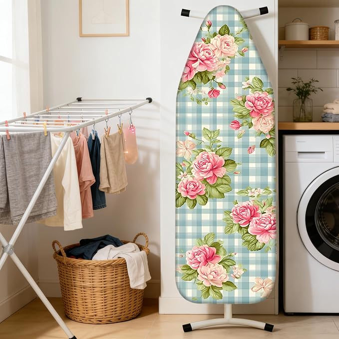 Nuxovilar Ironing Board Cover Needle Cotton 15x54 Inches | Ironing Board Cover - Image 2