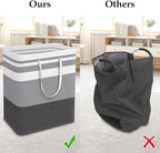StorageRight Laundry Basket Hamper Large Collapsible Laundry Hamper - Image 5