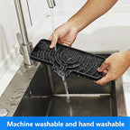 Sponge Holder for Kitchen Sink, Dish Sponge Holder & Soap Tray - Image 6