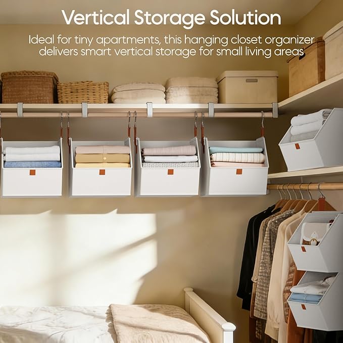 Collapsible Hanging Closet Organizer - Image 2