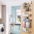 Delamu Over the Door Pantry Organizer, 6-Tier Pantry Organizers and Storage - Image 7