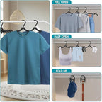 Travel Hangers Portable Foldable Travel Hanger Organizer, Plastic Cruise - Image 5
