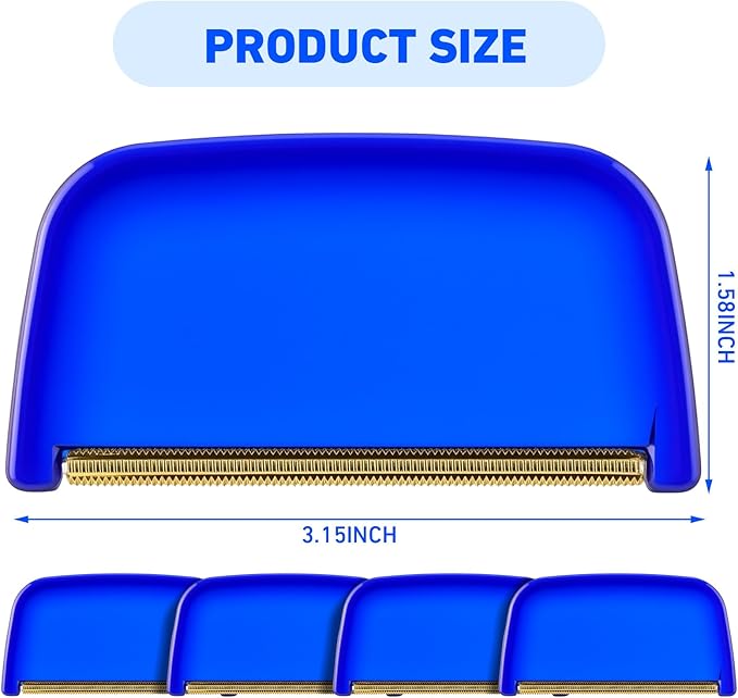 Boao 4 Pieces Sweater Combs to Remove Pilling Sweater Defuzzer Multi-Fabric - Image 2