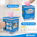 Microfiber Cleaning Cloth, 100 Sheets Microfiber Towels - Image 7