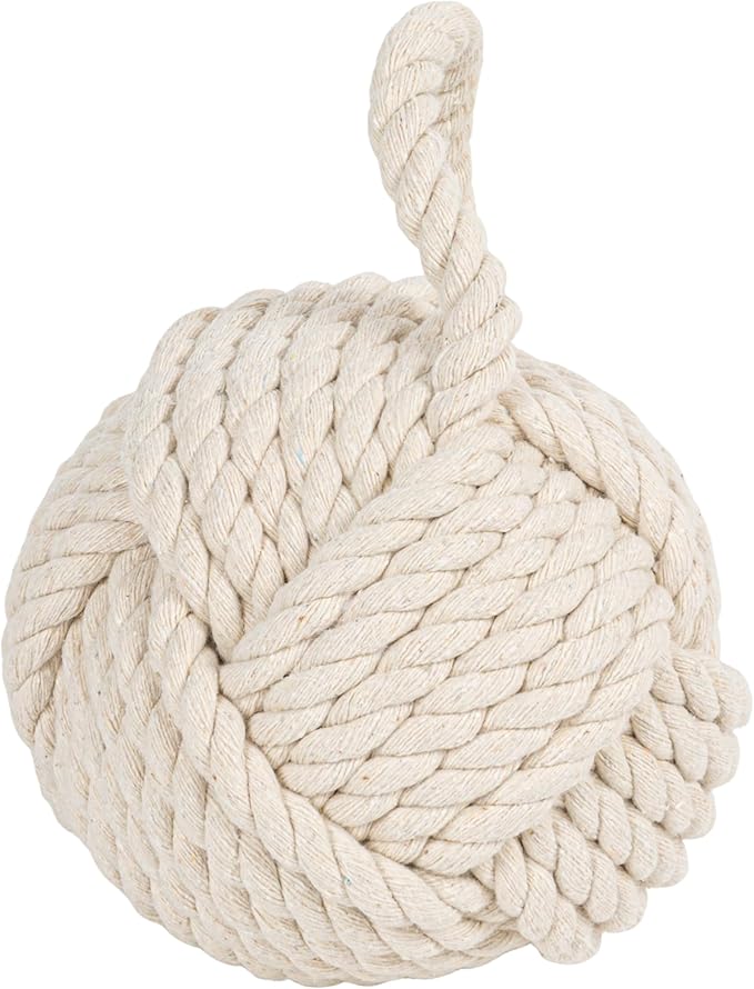 Creative Co-Op Nautical Rope Knot Door Stop - Image 6