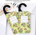 ROSE COTTAGE Large 12 Packs Sandalwood Hanging Closet Deodorizer Air Freshener - Image 8