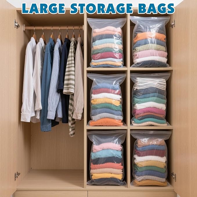 20 Pack Large 5 Gallon Storage Bags - Image 4