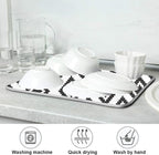 Super Absorbent Dish Drying Mat, Microfiber Fast-Drying Dish Mat, Kitchen Dish - Image 7