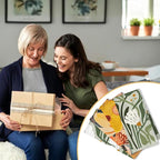 Abstract Boho Floral Kitchen Towels, Colorful Modern Abstract Flower Dish Tea - Image 5
