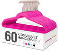 HOUSE DAY Velvet Kids Hangers 60 Pack, Premium Childrens Hangers by HOUSEDAY