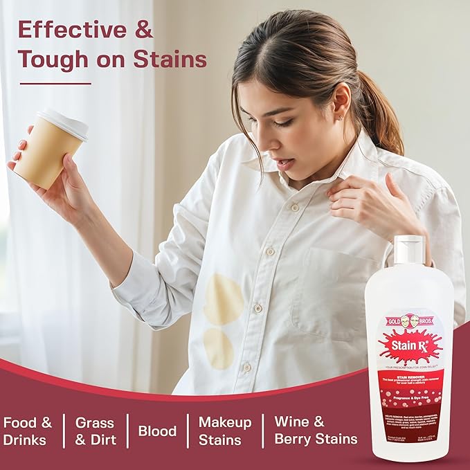 Stain Remover, Effectively Eliminates Stains from Wine, Berries & Blood on - Image 2