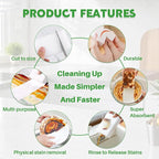 Magic Melamine Sponge Eraser, GRS Certified 50 Pack Magic Cleaning Erasers in - Image 6