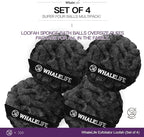 Loofah Sponge Bath Sponge for Women Men 4 Pack - Image 5