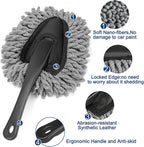 Car Interior Duster Detail Brush Cleaning Gel Kit, Soft Dash Vent Dusting Slime - Image 2