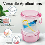 Denture Bath Case Denture Cleaning Cup - Image 4