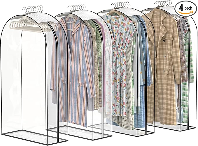 Upgraded Thickened Clear Garment Bags by Unknown