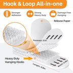 Picture Hanging Strips 40 Strips, Damage Free Removal, Wall Poster Picture - Image 2