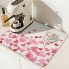 Valentine's Day Dish Drying Mat - Image 7