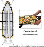 Painting Flower Ironing Board Pad and Cover Durable Thick Daisy Ironing Board - Image 4