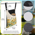 Sunflower Clothespin Bag, Hanging Laundry Bag, Hanging Storage Organizer - Image 6