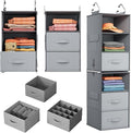 Pipishell 6-Shelf Hanging Closet Organizer by Pipishell