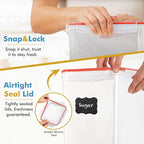 Shazo 2 PC Extra Large Bulk Food Storage Containers - Image 7
