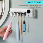 StarWin UV Toothbrush Cleaner, Timer Function, Rechargeable Tooth Brush Holder - Image 7