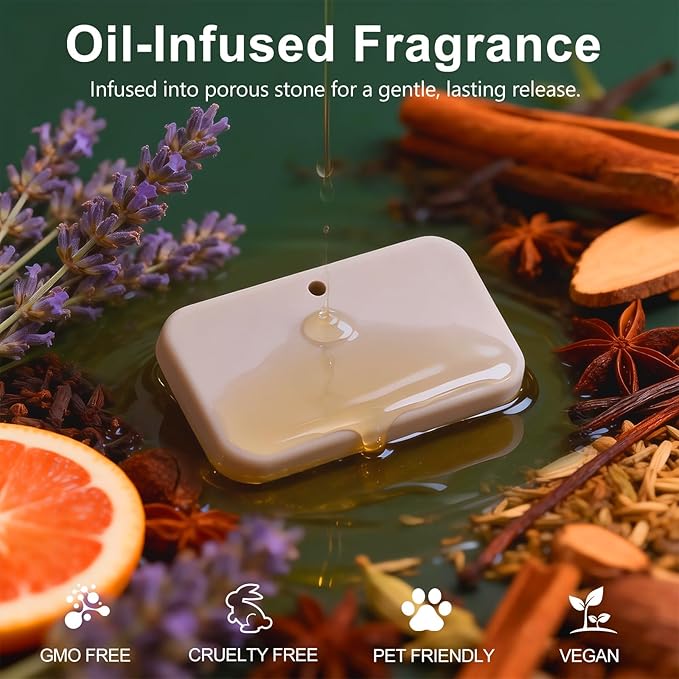 Car Air Freshener, 2-in-1 Stone Car Freshener - Image 5