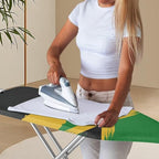 GLENLCWE Jamaican Flag Iron Board Cover Heat Reflective Ironing Board Cover - Image 6