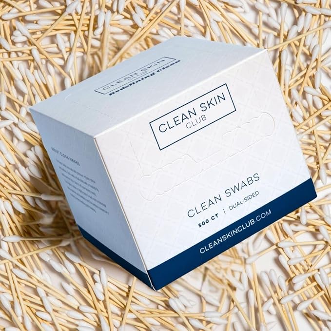Clean Skin Club Clean Swabs | 6 Pack Total 3000 Count | One Pointed Tip | - Image 5