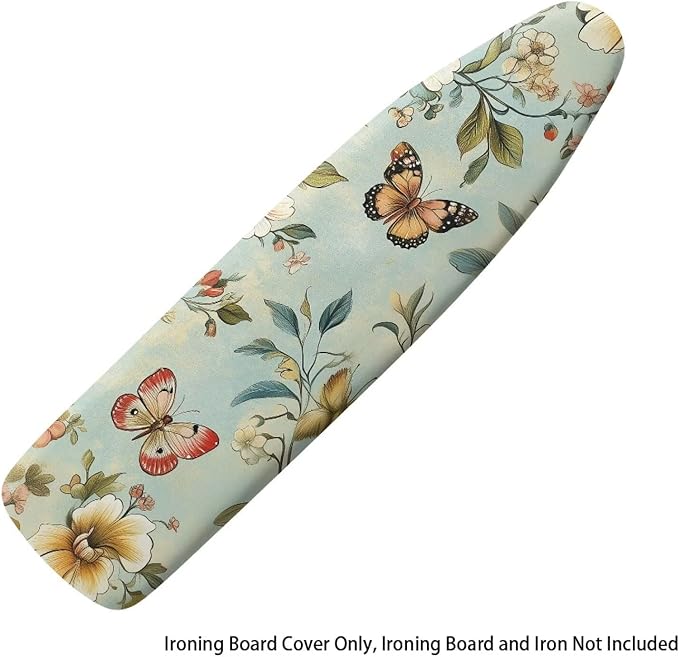 Butterfly Ironing Board Cover and Pad Standard Size Green Leaves Iron Table - Image 6