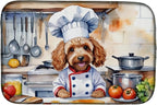 Caroline's Treasures DAC6233DDM Cockapoo The Chef Dish Drying Mat Absorbent by CarolinesTreasures