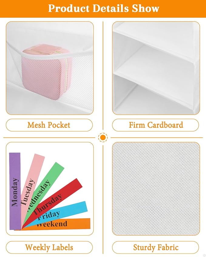 punemi Weekly Clothes Organizer - Image 6