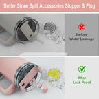 Replacement Straw Cover Spill Stopper Accessories - Image 4