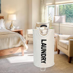 125L X-Large Laundry Basket, Freestanding Tall Clothes Hamper, Collapsible - Image 8