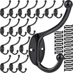 ZEYU 20Pcs Wall Hooks, Coat Hooks Hardware Heavy Duty Hooks by Unknown