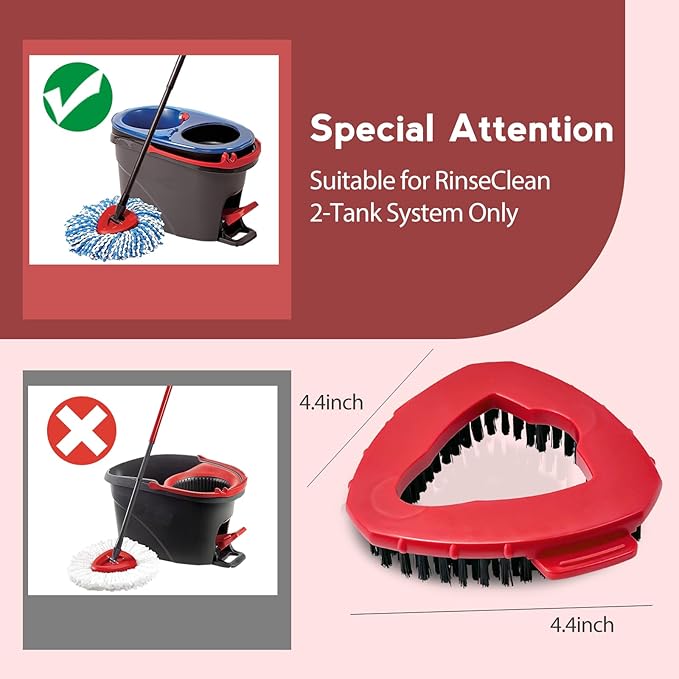 Oceda Scrubber Mop Head, Compatible - Image 2
