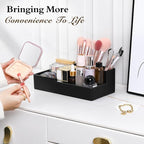 Luxspire Bathroom Counter Organizer, Marble Toothbrush Holder - Image 7