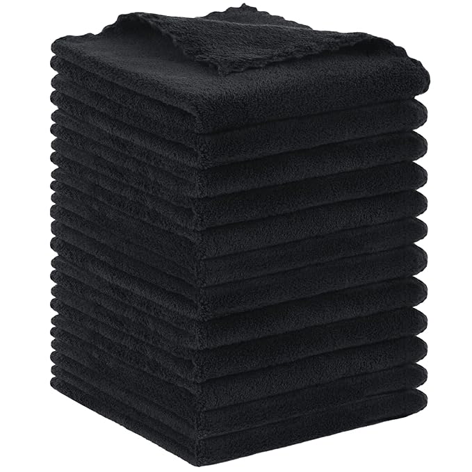 SUNLAND Microfiber Face Cloth Reusable Makeup Remover Facial Cleansing Towel by SUNLAND
