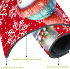 Chrismas Sink Splash Guard Faucet Mat Christmas Absorbent Fast Drying Mat Sink - Image 3